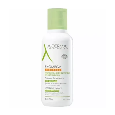A-Derma Exomega Control krem emolientowy przeciw drapaniu 400 ml