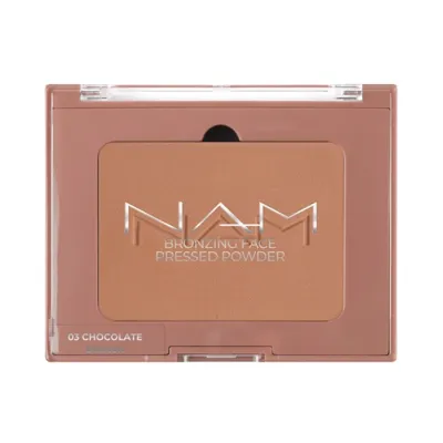 NAM Bronzing Face bronzer do twarzy w kompakcie 03 Chocolate Brown 10 g
