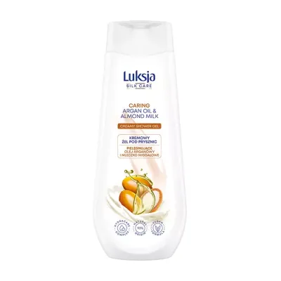 Luksja Silk Care kremowy żel pod prysznic olej arganowy i mleczko migdałowe 500ml