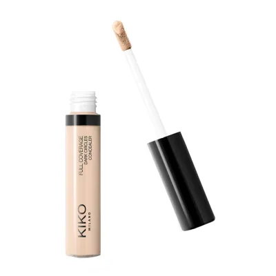 KIKO Milano Full Coverage płynny korektor pod oczy 02 Light Beige 8ml