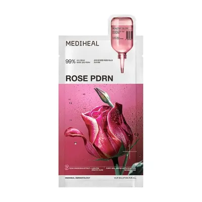 Mediheal Rose PDRN maseczka w płachcie zwężająca pory 24 ml