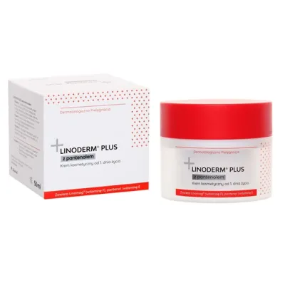 Linoderm Plus krem kosmetyczny z panthenolem 50 ml