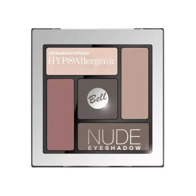 Bell Hypoallergenic Nude paleta cieni do powiek 01 5 g