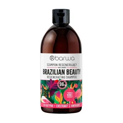 Barwa Hair Journey regenerujący szampon do zniszczonych i łamliwych włosów Brazilian Beauty 380 ml