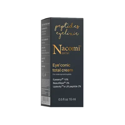 Nacomi Next Level Eye’conic Total Cream liftingujący krem pod oczy 15 ml