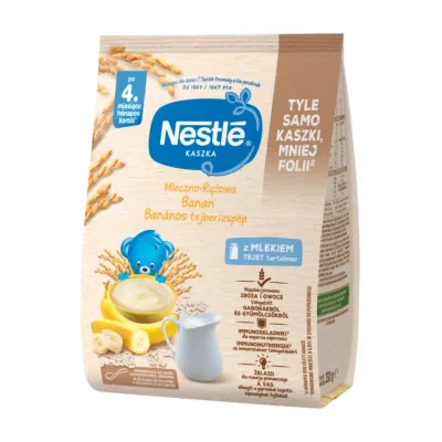 Nestle kaszka mleczno-ryżowa Banan 230g