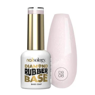 Clavier Nailsology Diamond Rubber Base baza do manicure hybrydowego DB08 Pearly Bride 8ml