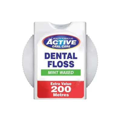 Beauty Formulas woskowana nić dentystyczna 200 m