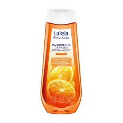 Luksja Aroma Senses żel pod prysznic Pomarańcza i drzewo sandałowe 500ml