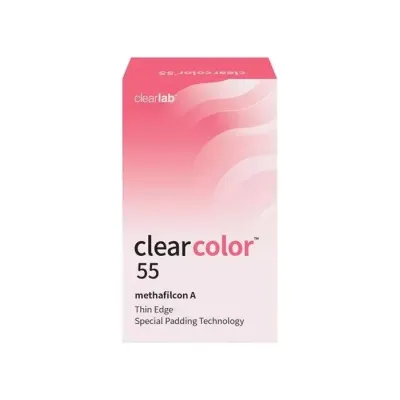 Clearlab ClearColor 55 Olive kolorowe soczewki kontaktowe 2 szt 0.00/8.6