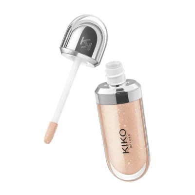 KIKO Milano 3D Hydra Lipgloss błyszczyk powiększający usta 02 Natural Beige 6,5ml