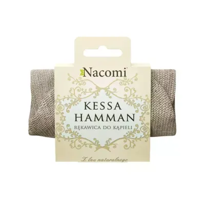 Nacomi Kessa Hammam rękawica do kąpieli z lnu