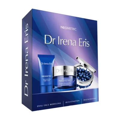 Dr Irena Eris Neometric zestaw krem na dzień 50 ml + krem na noc 30 ml + kapsułki 45 sztuk