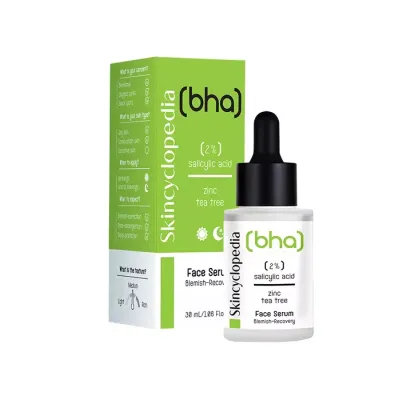 Skincyclopedia serum do twarzy z 2% kwasem salicylowym i olejkiem z drzewa herbacianego 30ml