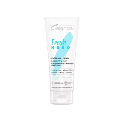 Bielenda Fresh Hero nawilżająco-kojący olejek w żelu do demakijażu 90 g
