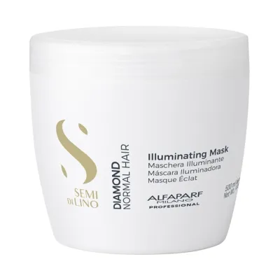 Alfaparf Milano Semi Di Lino Diamond rozświetlająca maska do włosów 500 ml