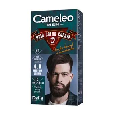 DELIA CAMELEO MEN FARBA DO BRODY I WĄSÓW 4.0