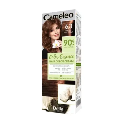 DELIA CAMELEO COLOR ESSENCE KREM KOLORYZUJĄCY 6.3 ZŁOTY KASZTAN 75G