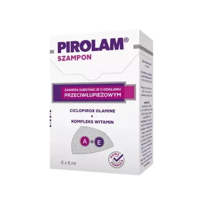 Pirolam szampon przeciwłupieżowy 6 x 6 ml
