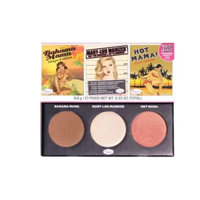The Balm Trio Must Haves paleta do makijażu twarzy 6,6g