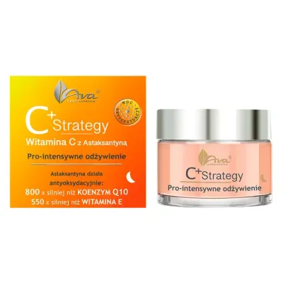 Ava C+Strategy pro-intensywne odżywienie krem do twarzy na noc 50 ml