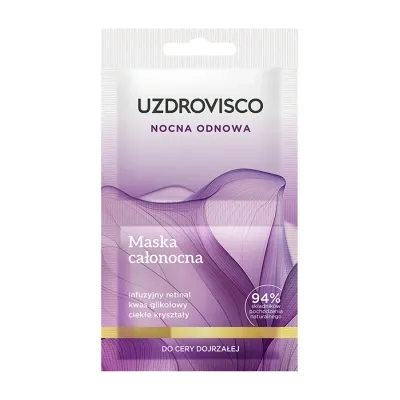 Uzdrovisco Nocna Odnowa maska całonocna do twarzy 10 ml