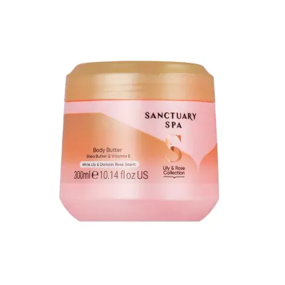Sanctuary Spa Lily & Rose Collection luksusowe masło do ciała 300ml