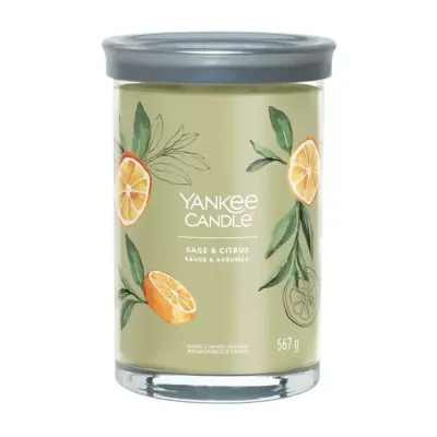 Yankee Candle Signature Tumbler duża świeca zapachowa Sage & Citrus 567 g