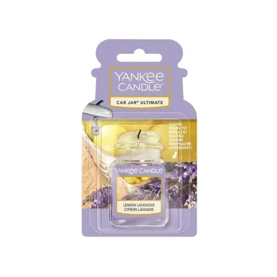 Yankee Candle Car Jar Ultimate zapach do samochodu Lemon Lavender 25 g