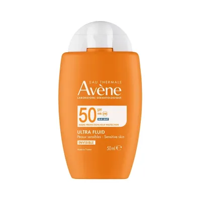 Avène Ultra Fluid Invisible krem do twarzy SPF50 skóra wrażliwa 50 ml