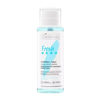 Bielenda Fresh Hero nawilżająco-kojąca woda micelarna 400 ml