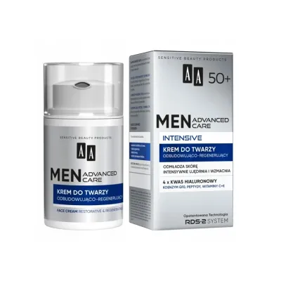 AA Men Advanced Care Intensive 50+ odbudowujący krem do twarzy 50 ml