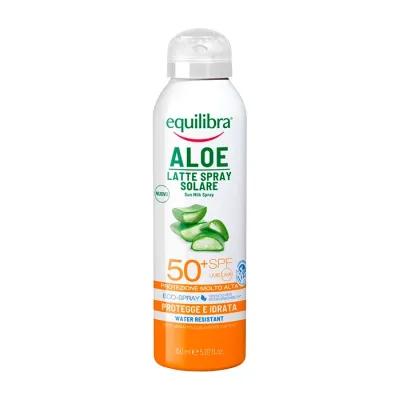 Equilibra Aloe aloesowe mleczko przeciwsłoneczne w sprayu SPF50 150ml