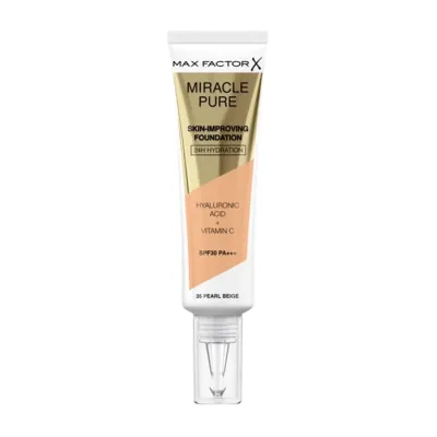 Max Factor Miracle Pure podkład poprawiający kondycję skóry 35 Pearl Beige 30 ml