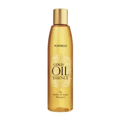 MONTIBELLO GOLD OIL ESSENCE SZAMPON DO WŁOSÓW BURSZTYNOWO-ARGANOWY 250ML