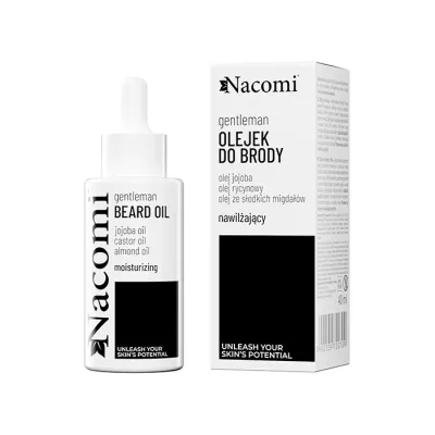 Nacomi Gentleman nawilżający olejek do brody 40 ml