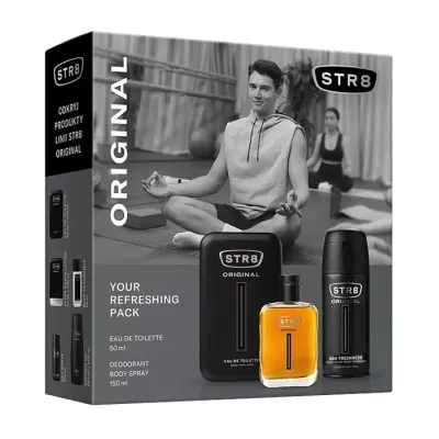 Str8 Original woda toaletowa 50ml + dezodorant 150ml
