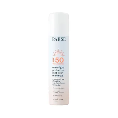 Paese ultralekka mgiełka ochronna na makijaż SPF50 75 ml