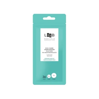 AA LAAB Clear Skin Solution S.O.S. Clear Cover Patches plasterki na niedoskonałości 36 sztuk