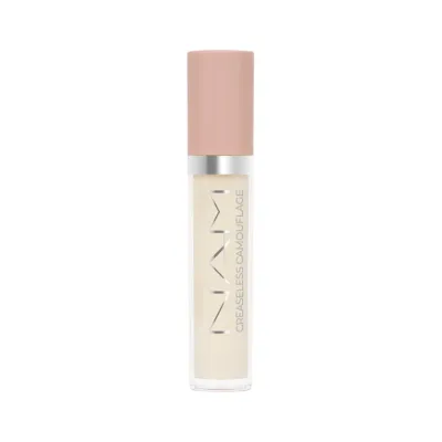 NAM Creaseless kryjący korektor do twarzy w płynie 01C Swan 5 ml