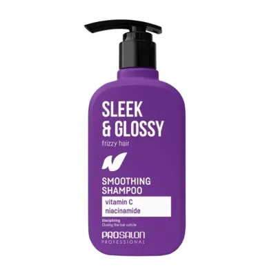 Prosalon Professional Sleek & Glossy wygładzający szampon do włosów 375ml