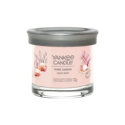 Yankee Candle Signature Tumbler mała świeca zapachowa Pink Sands 122 g