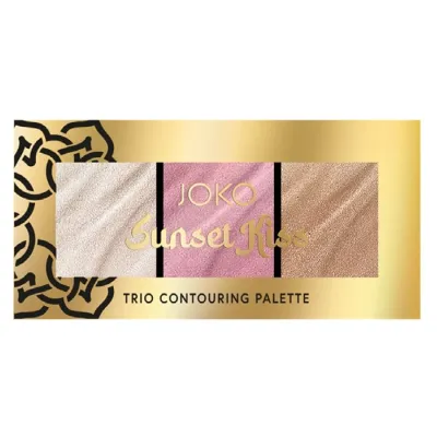Joko Sunset Kiss Trio Contouring Palette paleta do konturowania 12,5g
