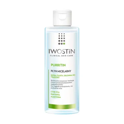 Iwostin Purritin płyn micelarny do twarzy 215 ml