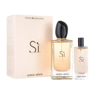 Giorgio Armani Si Travel Collection woda perfumowana spray 100ml + 15ml