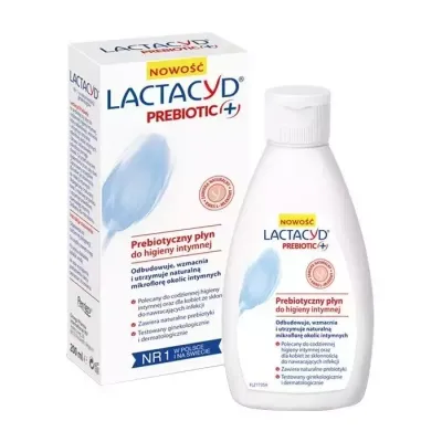 LACTACYD PREBIOTIC + PREBIOTYCZNY PŁYN DO HIGIENY INTYMNEJ 200ML