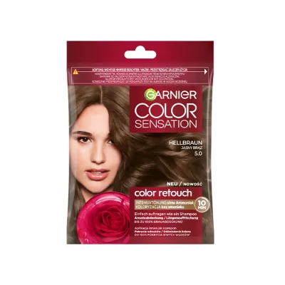 Garnier Color Sensation koloryzujący szampon do włosów 5.0 Jasny Brąz