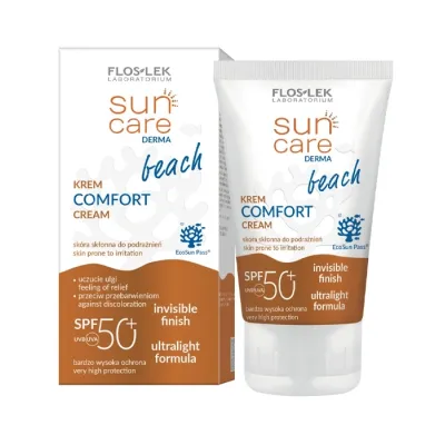 Floslek Sun Care Derma Beach Comfort krem do twarzy i ciała SPF50+ 50ml