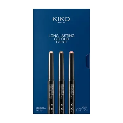 KIKO Milano Long Lasting Colour Eye Set zestaw cieni do powiek w sztyfcie 01 3 x 1,6 g