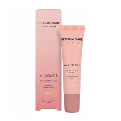 Sensum Mare Algolips soczysty olejek do ust Rose 10 ml